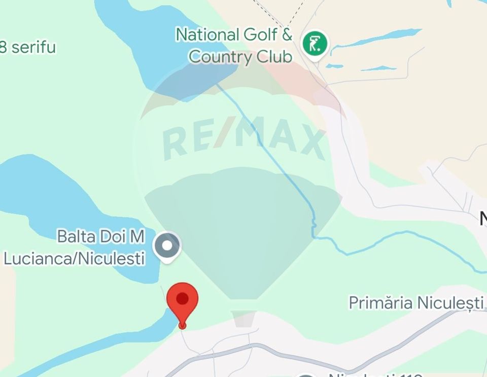 Teren 1400mp cu Livada si Iesire la Lac in Niculesti-Dambovita
