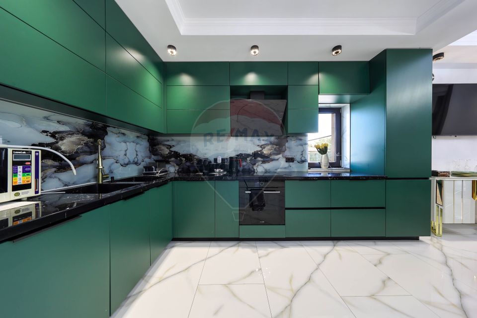 Vilă premium, saune, jacuzzi curte de 1000 mp