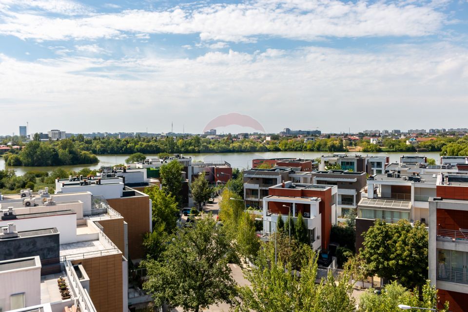 Penthouse vedere panoramica in Green Lake Residence