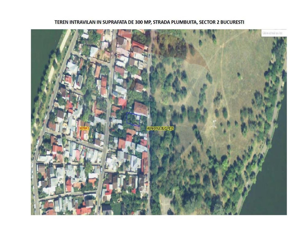 Vanzare teren intravilan curti-constructii,  Strada Plumbuita