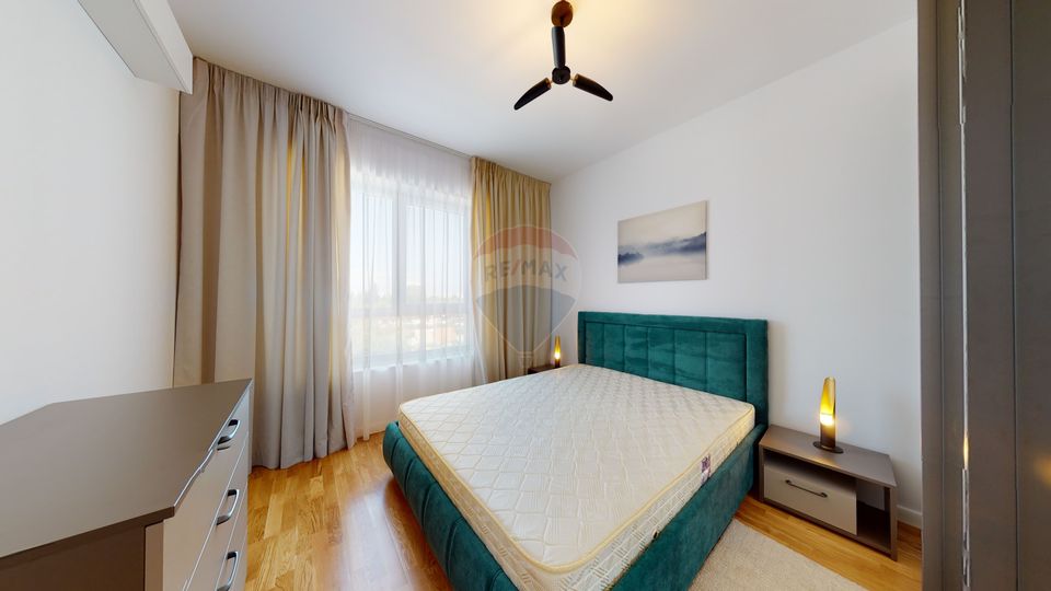 Bright apartment with 2 rooms and parking in Luxuria Domenii Residence