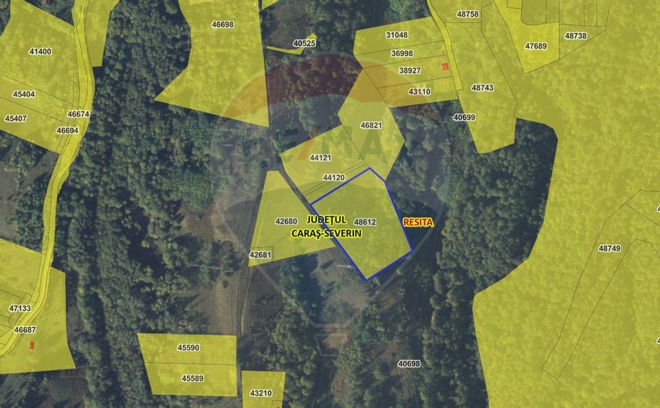 Teren 15,764mp Resita / DN 58 90