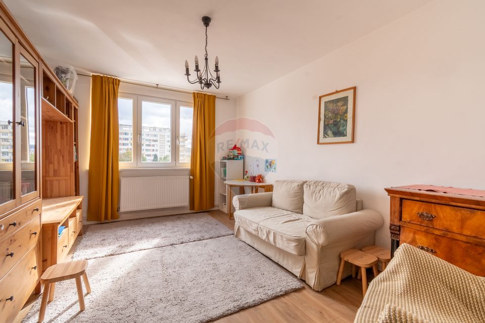 Apartament 4 camere, 71 mp utili, 2 bai, balcon – Grigorescu