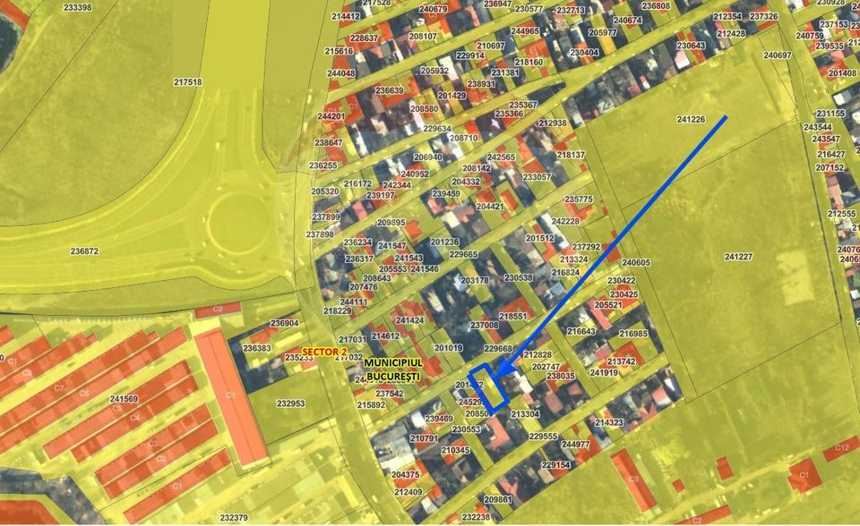 Plot of land for sale 391sqm - Andronache