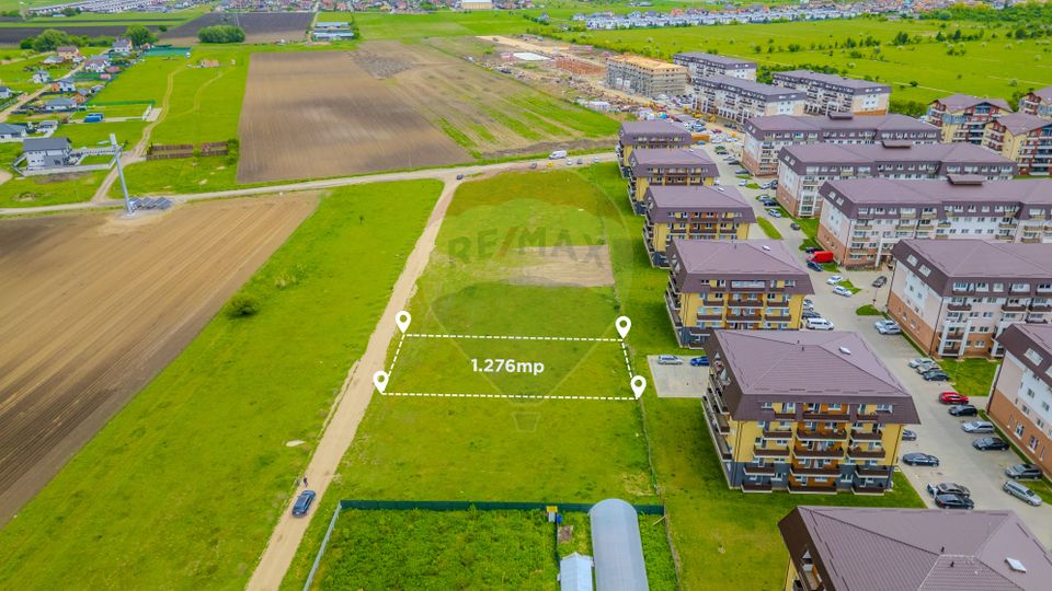 Land 1,276sqm Sanpetru / Strada drumul cu plopi