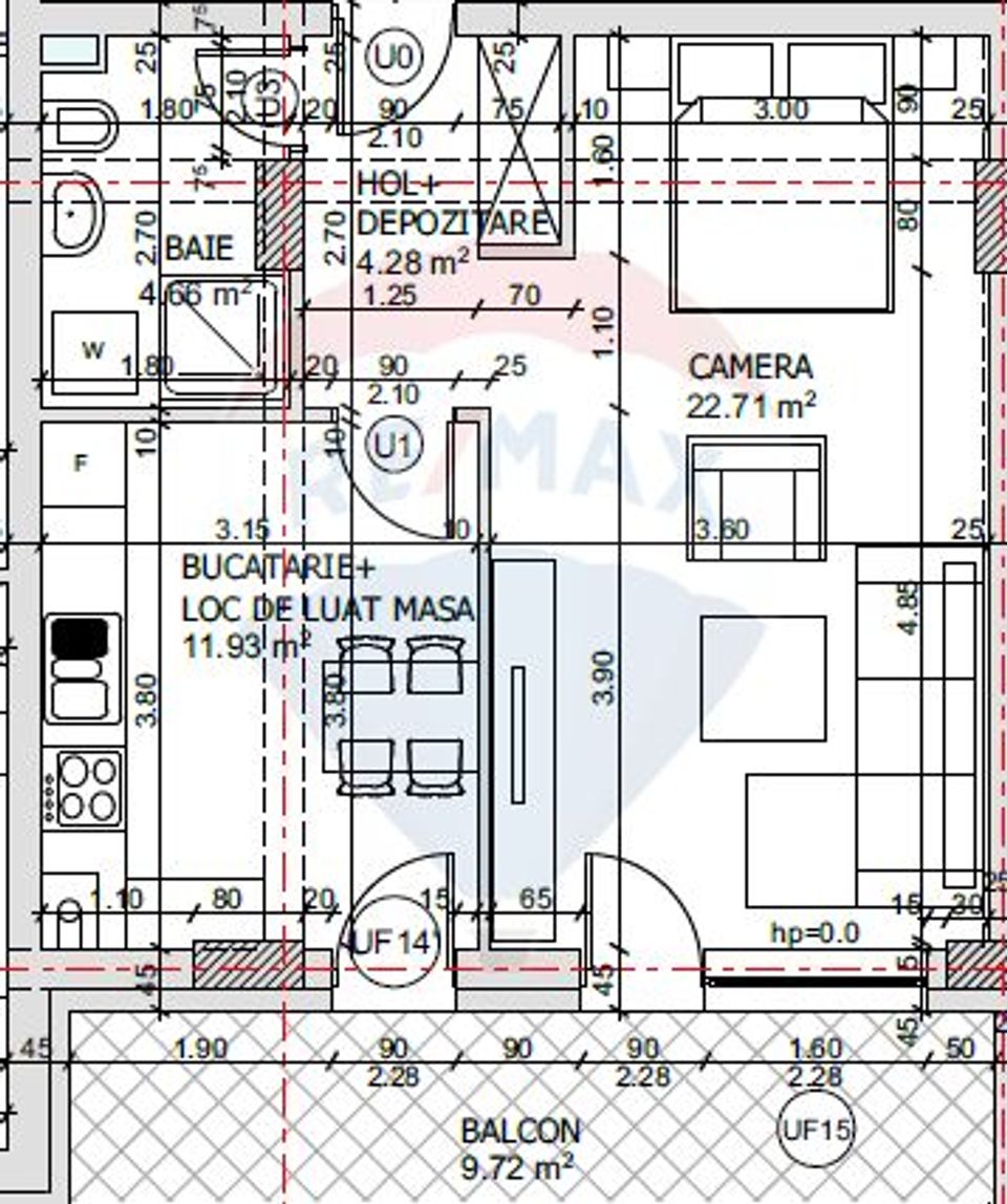 Vanzare Apartament lux cu 2 camere de vânzare în zona Tomis Nord
