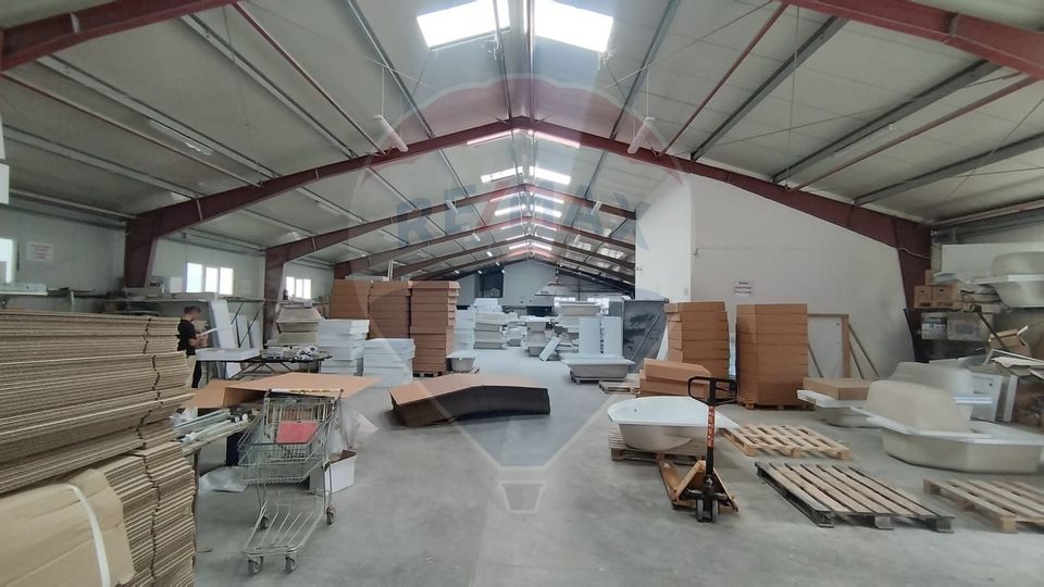 De închiriat–Hală 1063 mp pentru producție/depozitare - Crișeni/Zalău