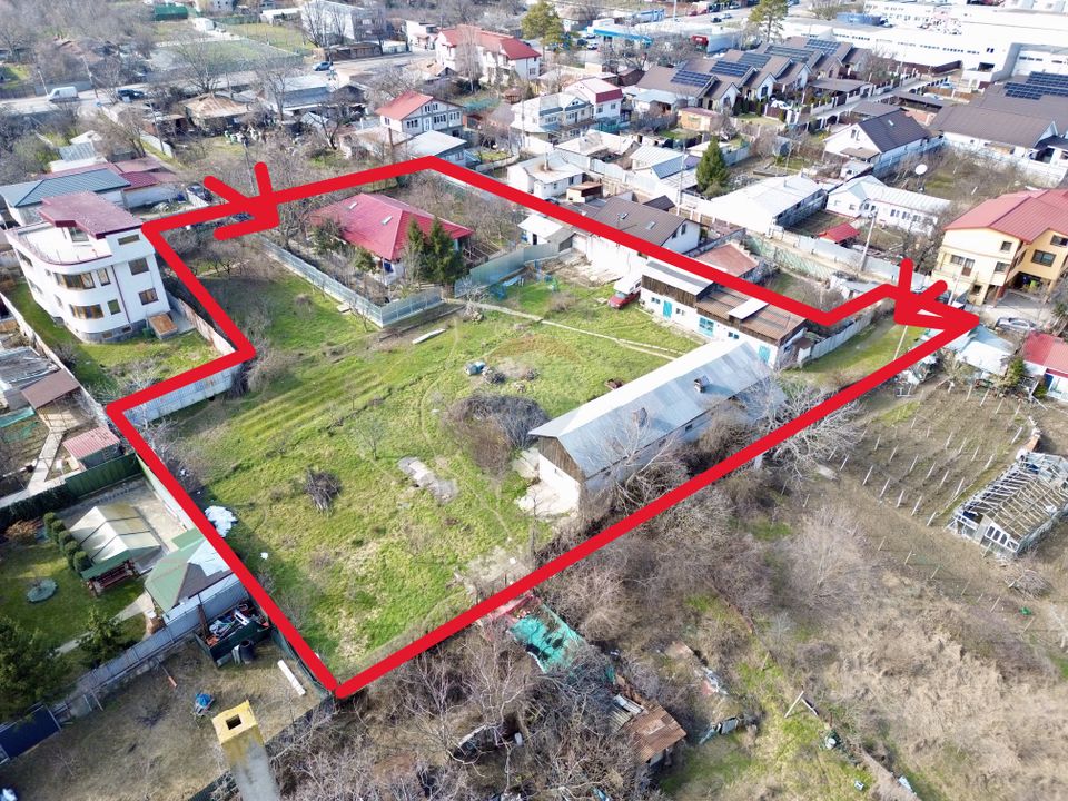 Casă + teren 3.495 mp- Bariera Traian - Pentru dezvoltare rezidențială