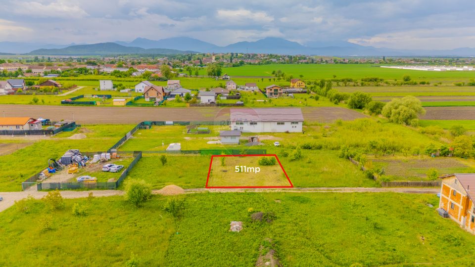 Teren 511mp Bod / Strada Uranus/ Intravilan