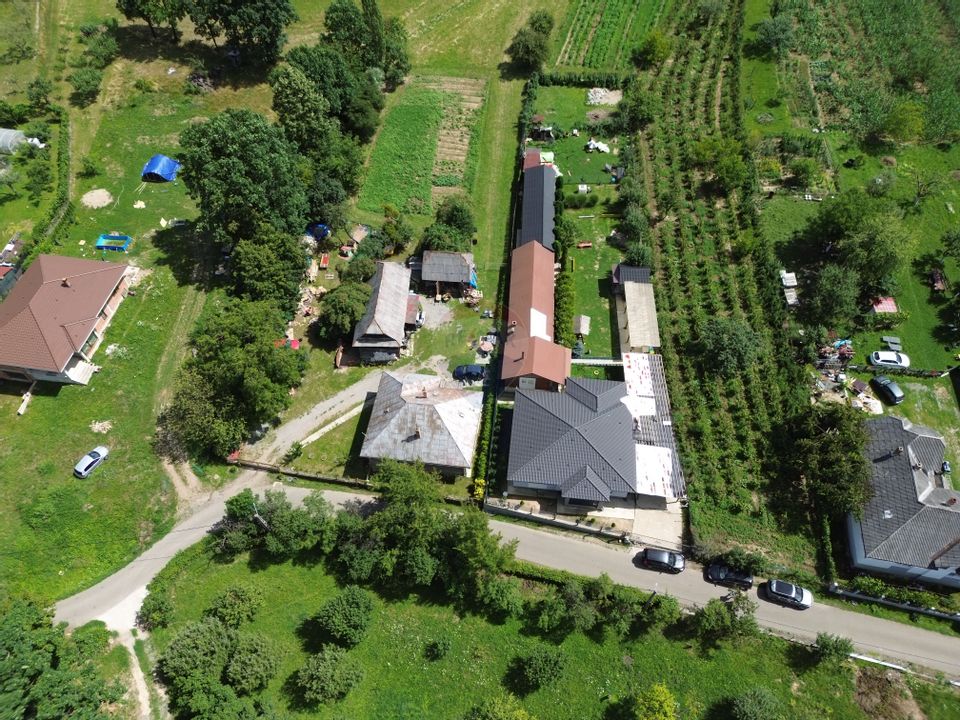 Casă finalizata pe un singur nivel, 14.5 ari teren – Satul Nou de Sus