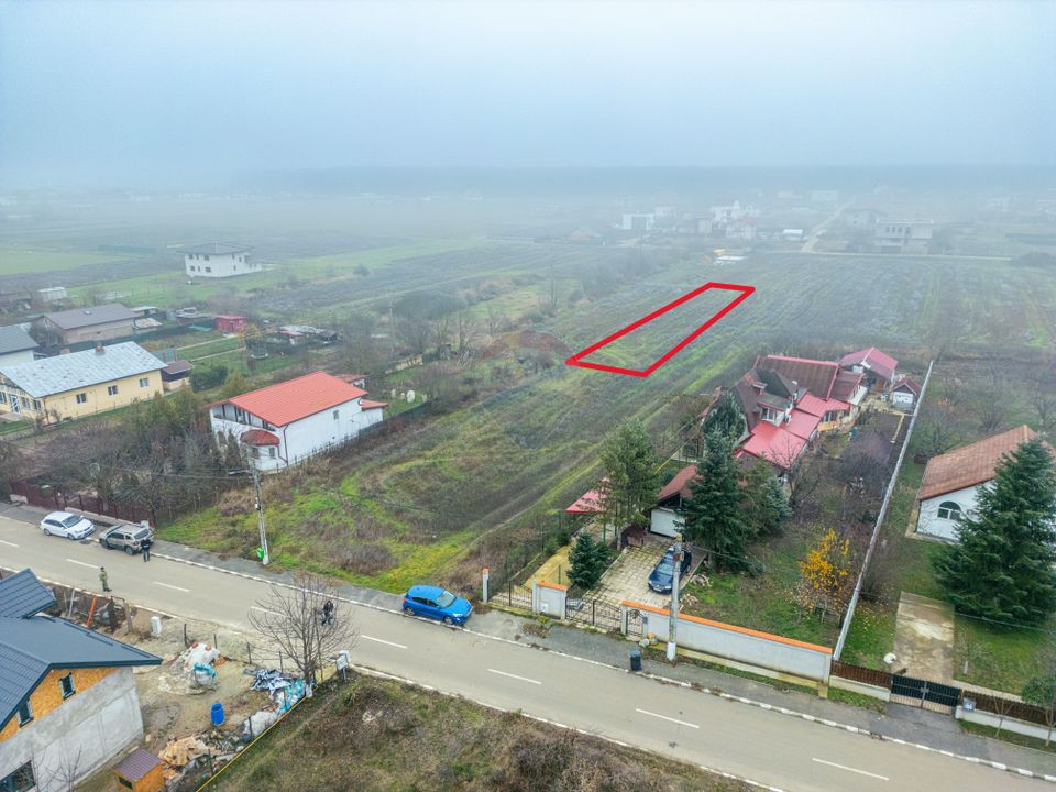 Teren 992mp Snagov / Ghermanesti / Strada Vaslui