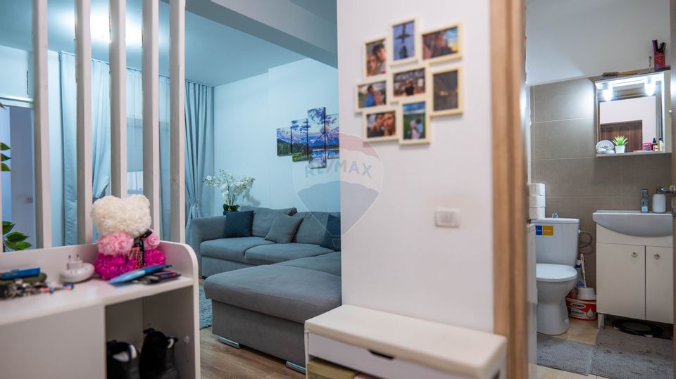 Apartament cu 1 camere de vânzare în zona Fundeni
