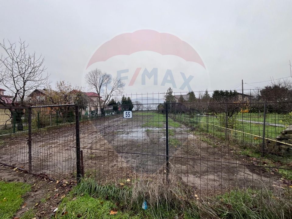 Land 1427 sqm - for sale in Mihailesti near Lake Arges