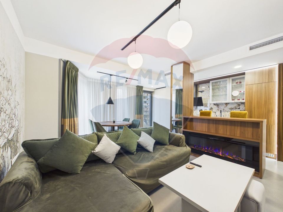 Apartament cu 2 camere ultrafinisat, de inchiriat - Zona Decebal