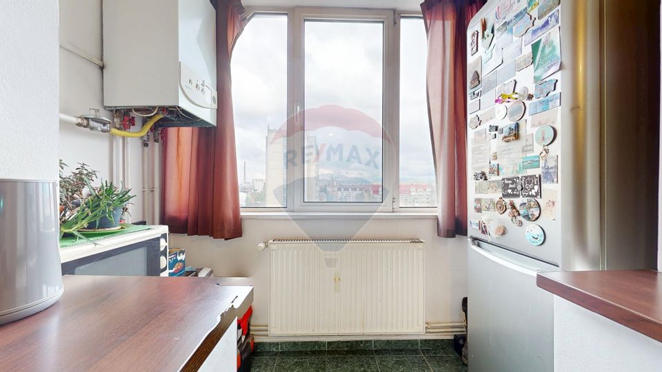 De vânzare: Panoramă, liniște și confort – 2 camere, etaj 8, Bd. Gării