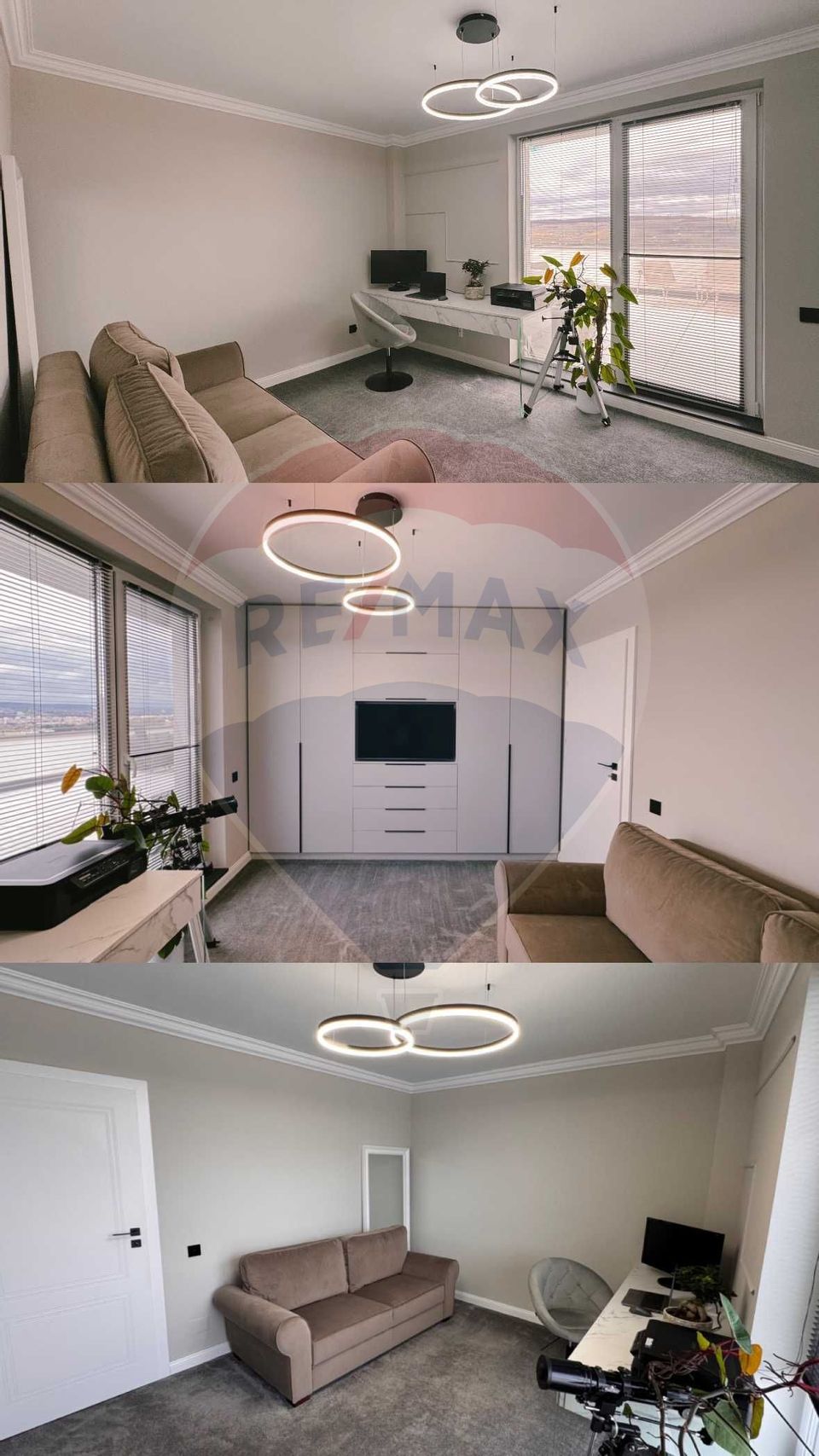 COM 0 Apartament ultrafinisat de lux cu terasă panoramică, zona Vivo