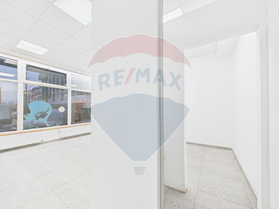 Spațiu comercial compartimentat in zona Militari Residence