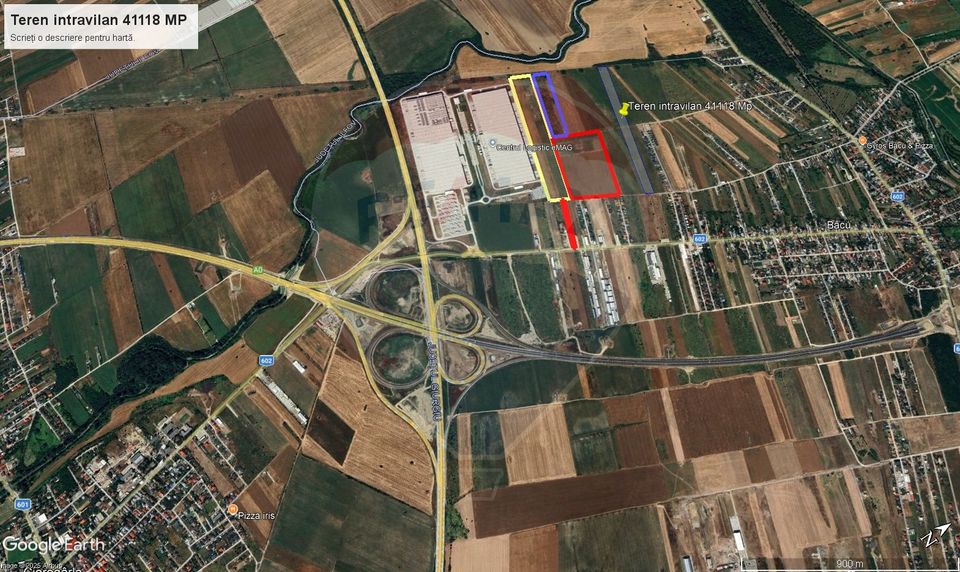 Land 41,118sqm Bacu / Strada Teilor