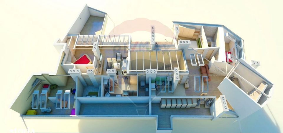 Apartament 5 camere vanzare in casă / vilă Bucuresti, Rosetti