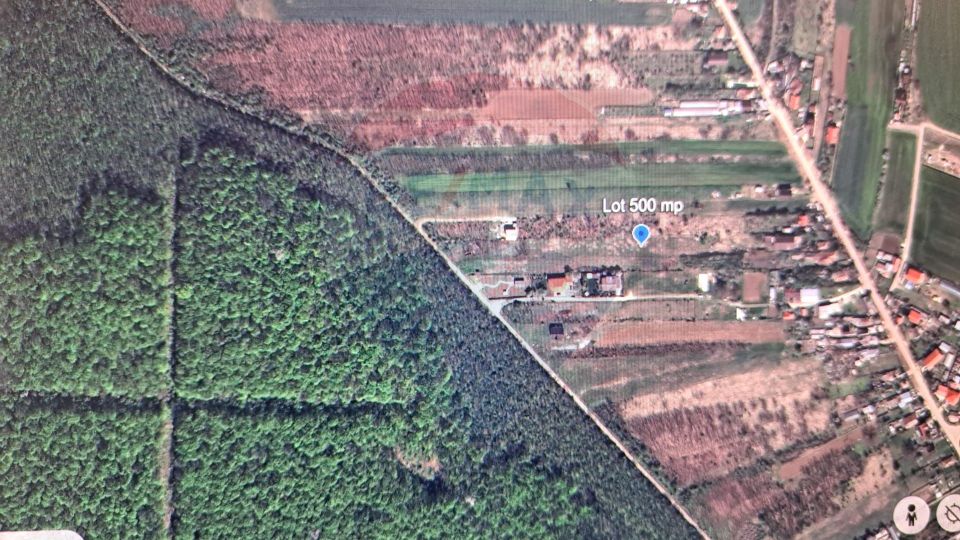 Teren Silistea Snagovului 500 mp apropiere padure