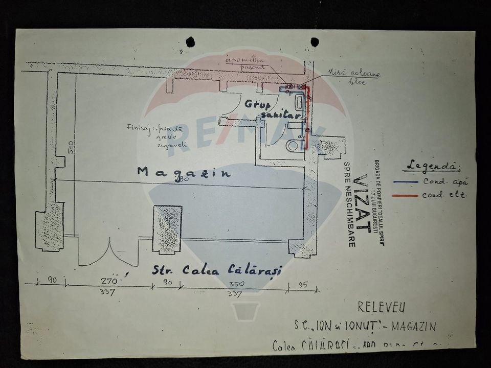 Spațiu comercial de 50mp de închiriat în zona Calea Calarasilor