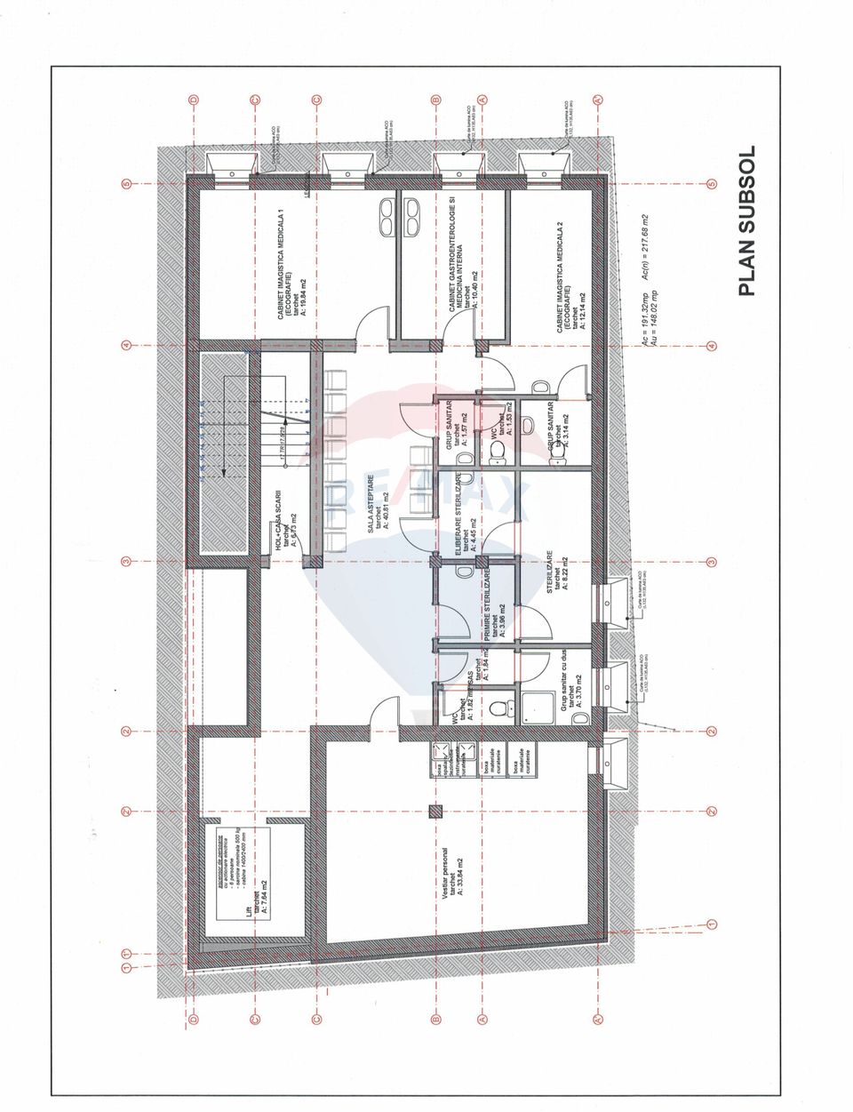 Day hospital, clinic in the central area, G-ral Traian Mosoiu street