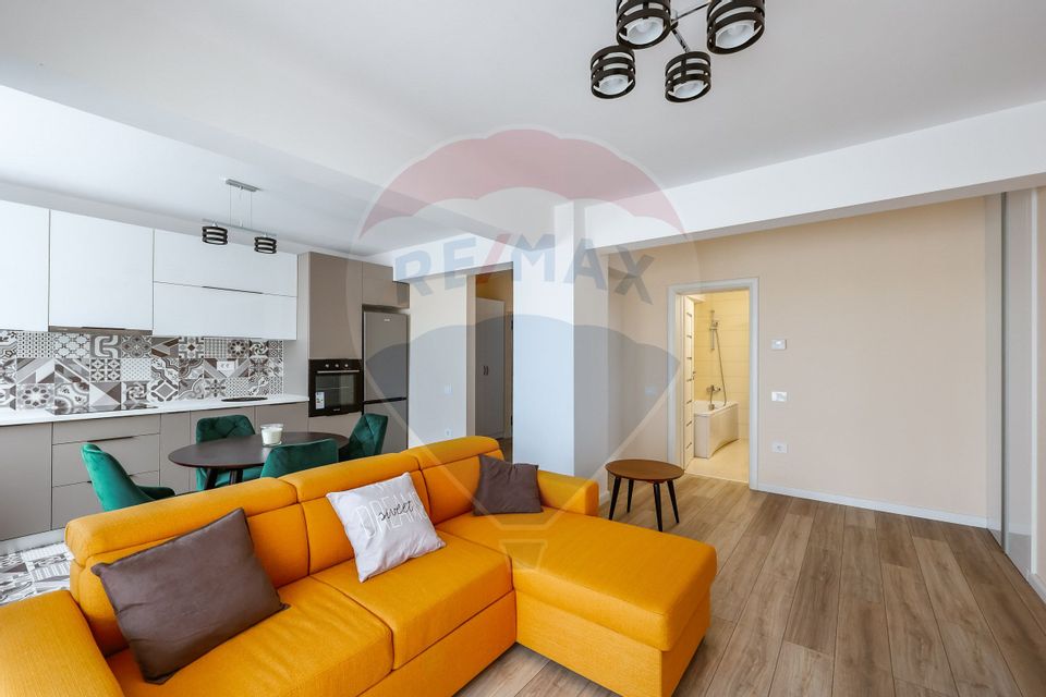 Apartament cu 2 camere de închiriat în Ansamblul rezidențial Ioșia