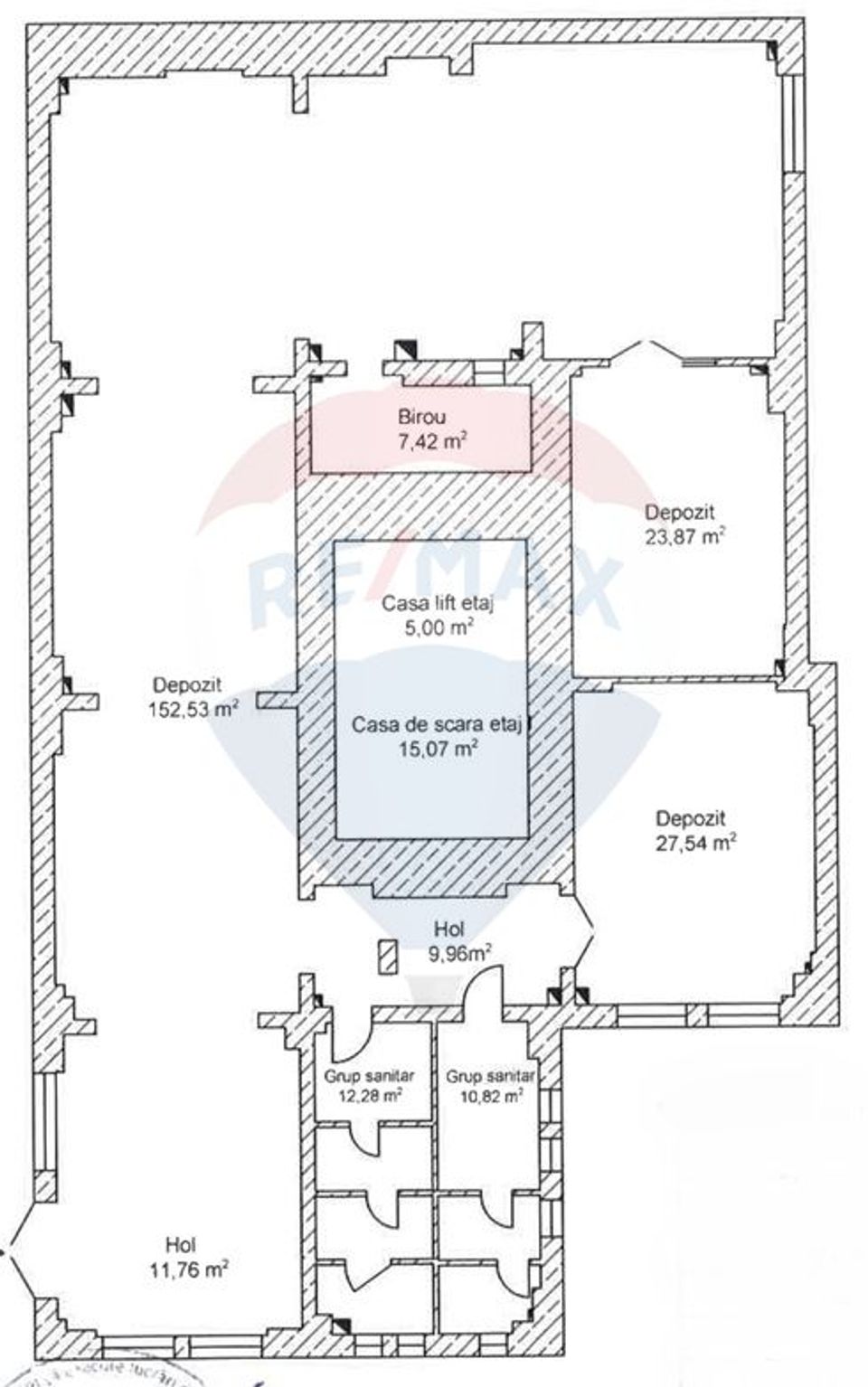 Spatiu depozitare sau productie, 276 mp, cu curte, Zorilor de vanzare