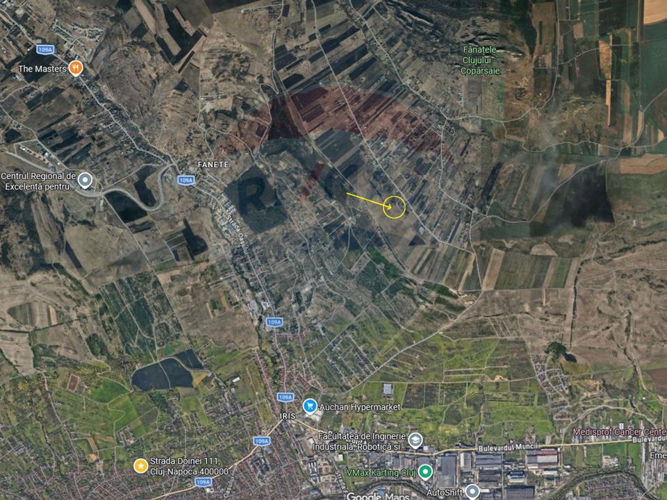 De vânzare parcelare teren Fânațe | 3 loturi | 550 mp + drum privat