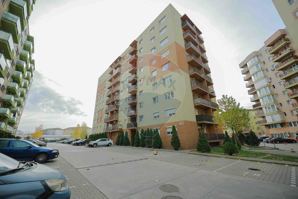 Apartament 2 camere, loc parcare în fața geamului, Prima Nufărul A5