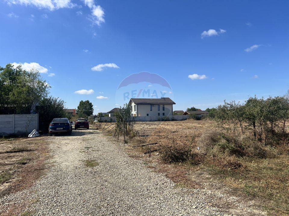 Teren ideal pentru casă de vis în Mogoșoaia – 849,3 mp, cu utilități