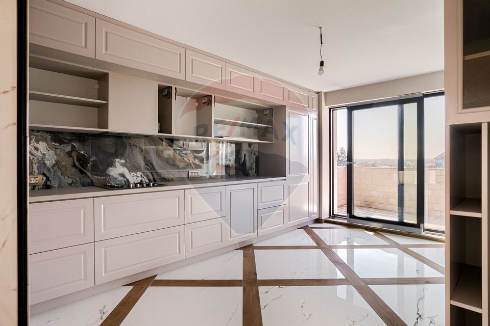 Penthouse exclusivist pe două niveluri, cu terasă– zona Intim