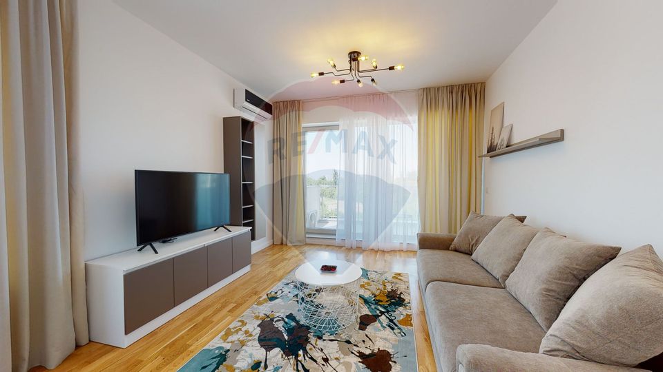 Bright apartment with 2 rooms and parking in Luxuria Domenii Residence