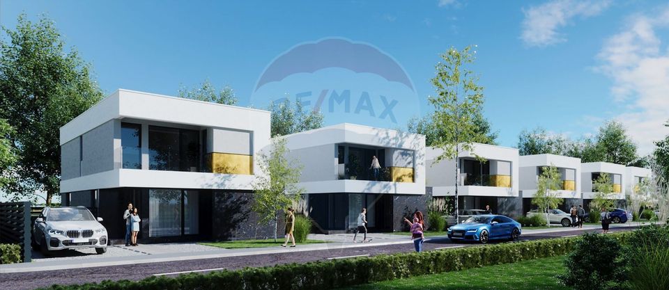 Vile cu teren generos și calitate superioară - predare Februarie 2025