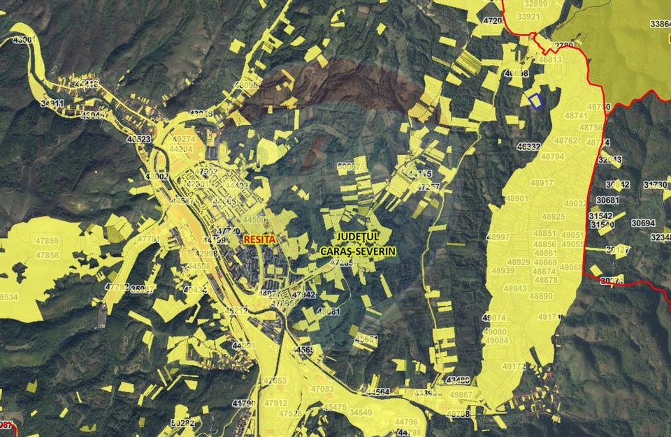 Teren 15,764mp Resita / DN 58 90