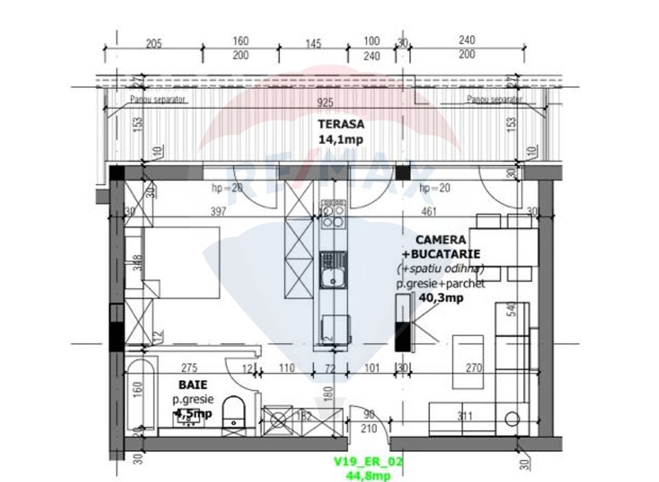 2 room Apartment for sale, Tractorul area