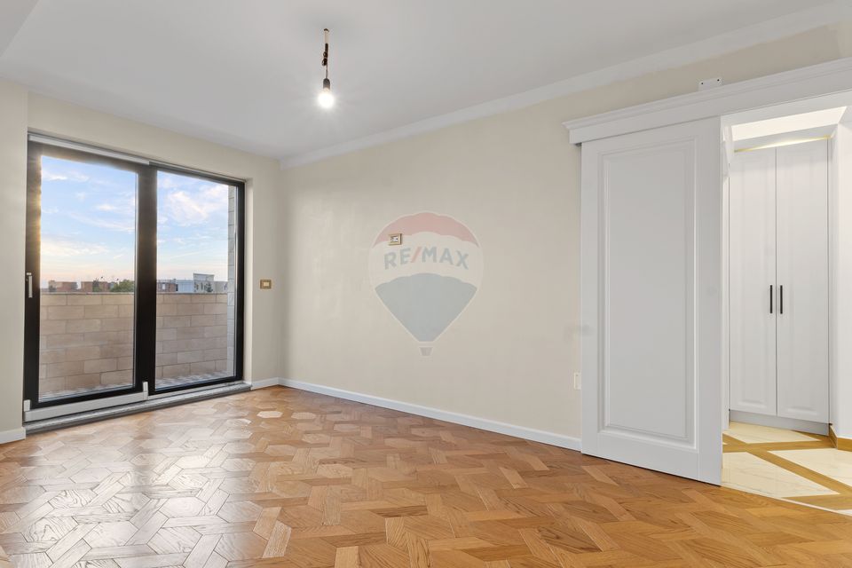 Penthouse unic pe două niveluri - saună și bucătărie exterioară