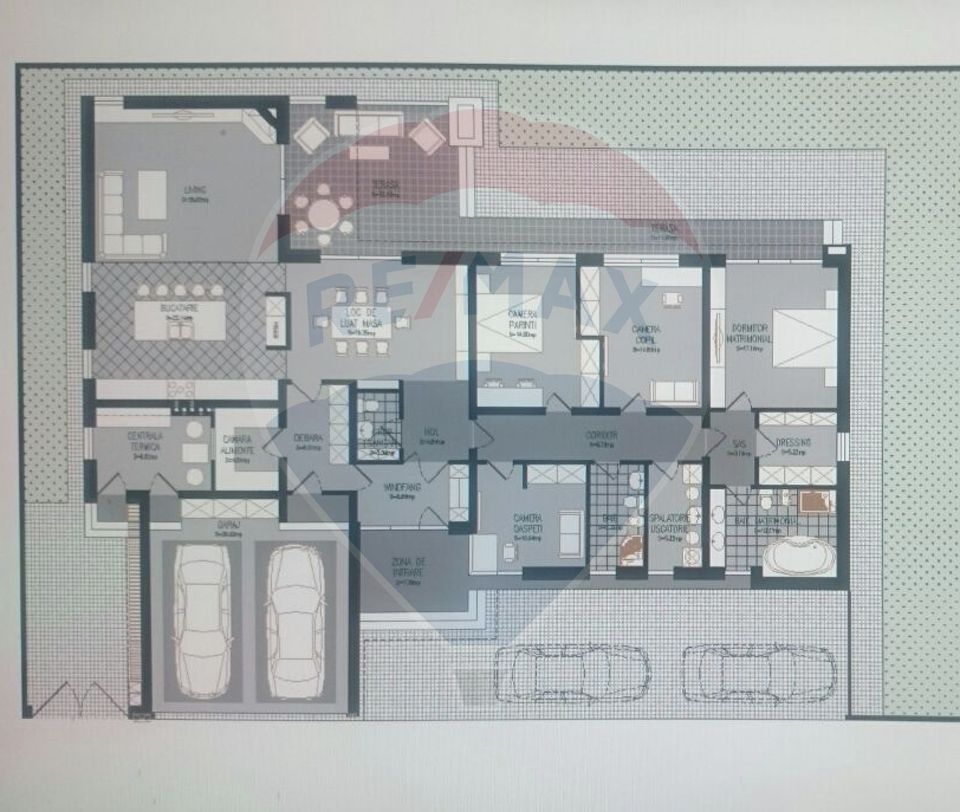Teren 805 m², front stradal 40 ml, fundație existentă