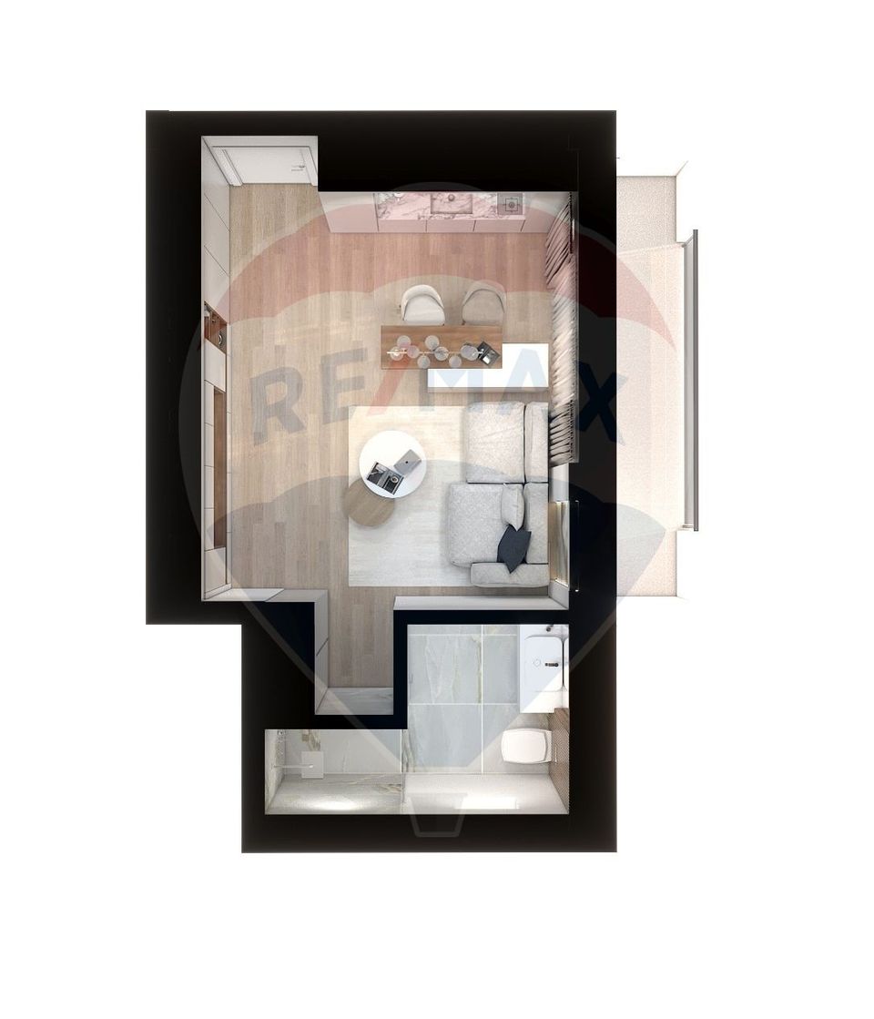 1 room Apartment for sale