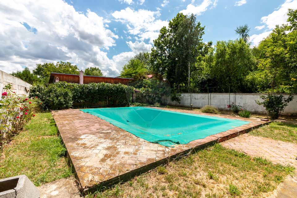 Snagov Villa for Sale | Pool, Orchard, 8 Rooms | 3077 sqm land