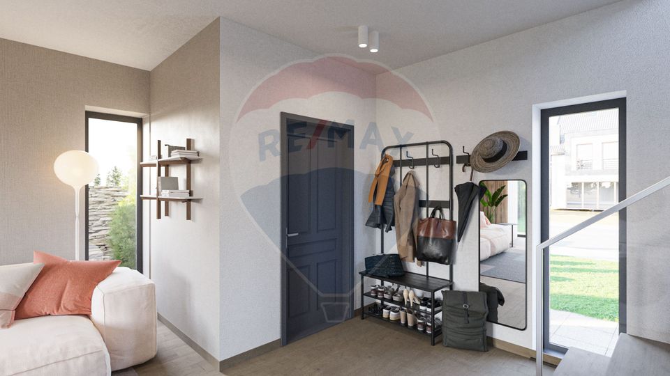 VILA ZEN - Casa individuala, noua, trei camere si teren de 430mp