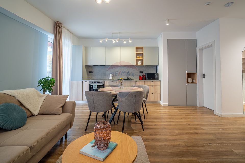 Apartament in Sinaia 2 camere cu terasă de 40,7 mp – Green Future