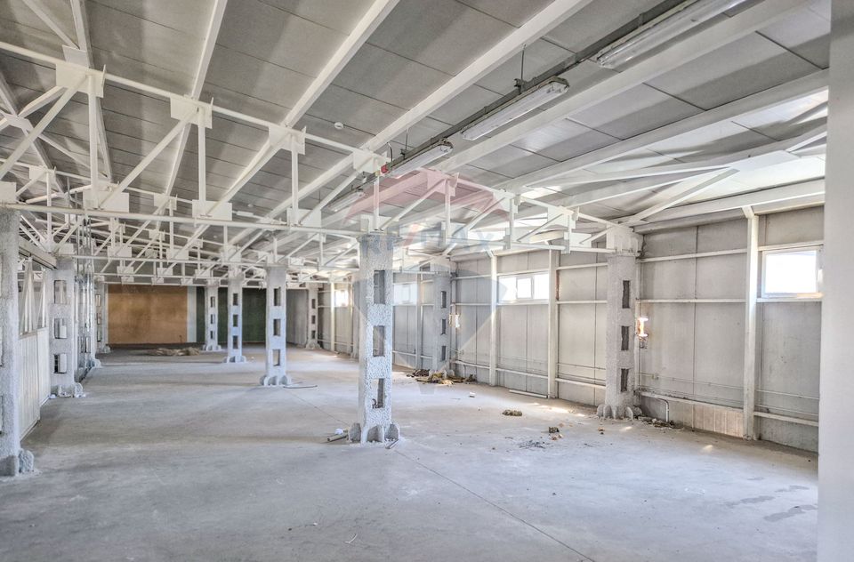 Hala beton P+E 1000 mp comercial, productie, depozitare Pipera Plaza