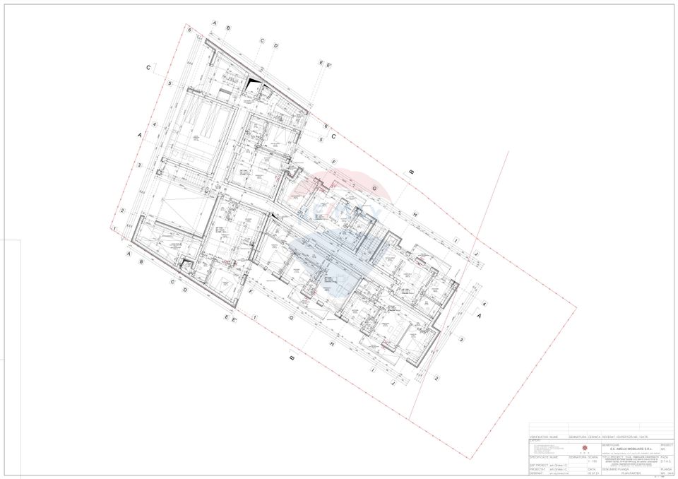 Proiect de vânzare pentru Construcție Bloc de Apartamente Oradea