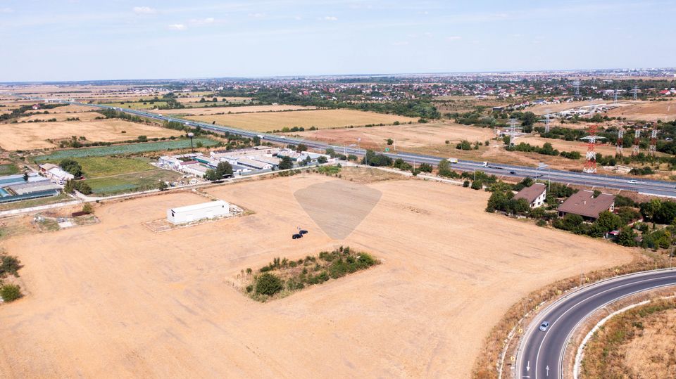 Vanzare teren intravilan in Bragadiru, zona "La 3 Viraje"