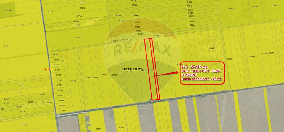 Investment opportunity! Plot of 27,451 sqm