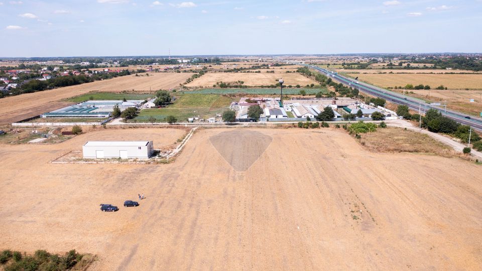 Vanzare teren intravilan in Bragadiru, zona "La 3 Viraje"