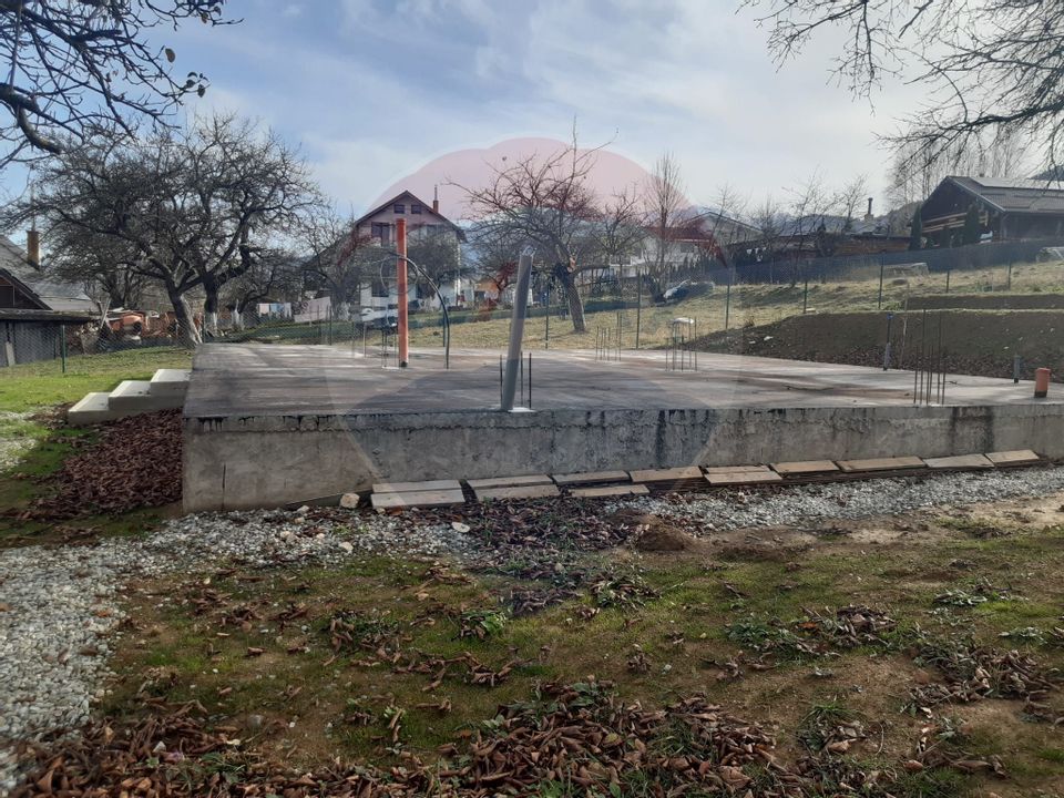 Teren 1,050mp Zarnesti cu proiect de casa / Strada Tohanita nr 26F