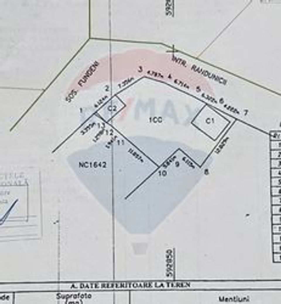 Land 340sqm Soseaua Fundeni