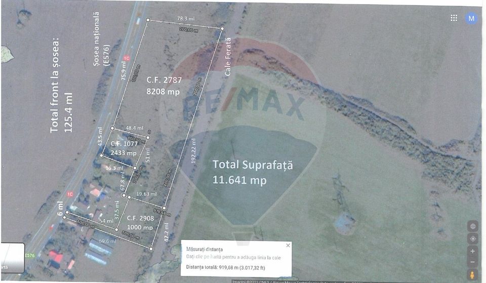 Land 10,641sqm Rascruci / Strada Principala